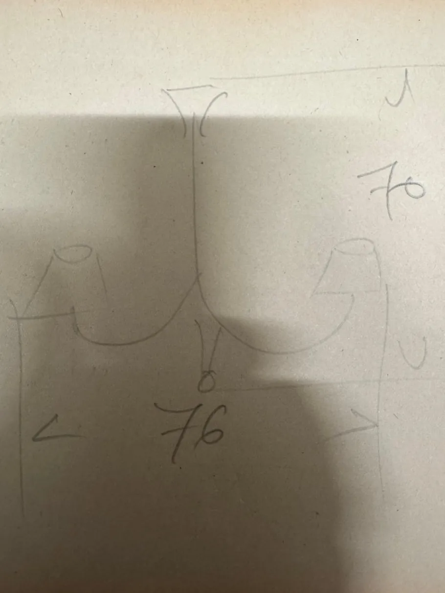 Online Pamono Chandelier from Arlus, France, 1950s