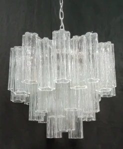 New Pamono Chandelier from Aureliano Toso, 1970s