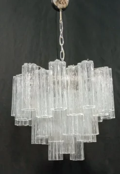 New Pamono Chandelier from Aureliano Toso, 1970s