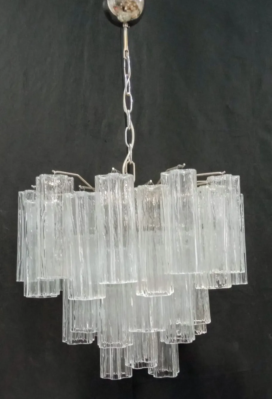New Pamono Chandelier from Aureliano Toso, 1970s