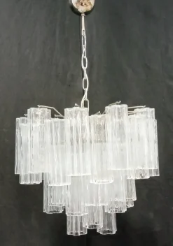 New Pamono Chandelier from Aureliano Toso, 1970s