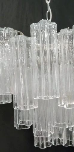 New Pamono Chandelier from Aureliano Toso, 1970s