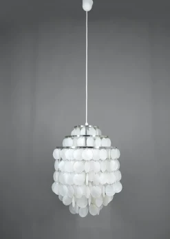 New Pamono Chandelier in the style of Verner Pantons Fun 1 Dm, Germany, 1970s