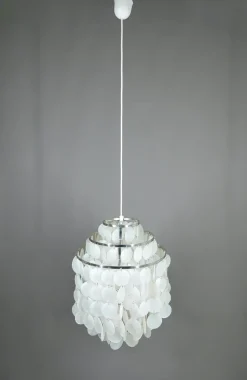 New Pamono Chandelier in the style of Verner Pantons Fun 1 Dm, Germany, 1970s