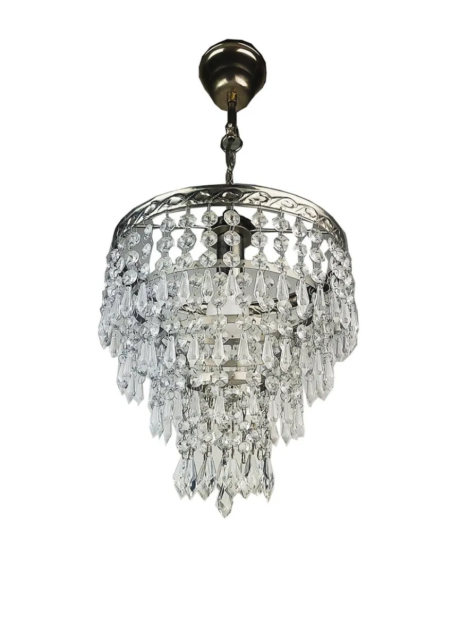 Hot Pamono Chandelier with Pendants, 1970s