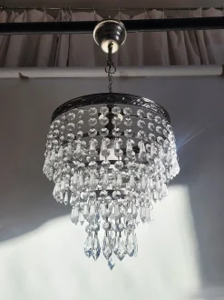 Hot Pamono Chandelier with Pendants, 1970s