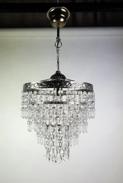 Hot Pamono Chandelier with Pendants, 1970s