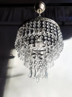 Hot Pamono Chandelier with Pendants, 1970s