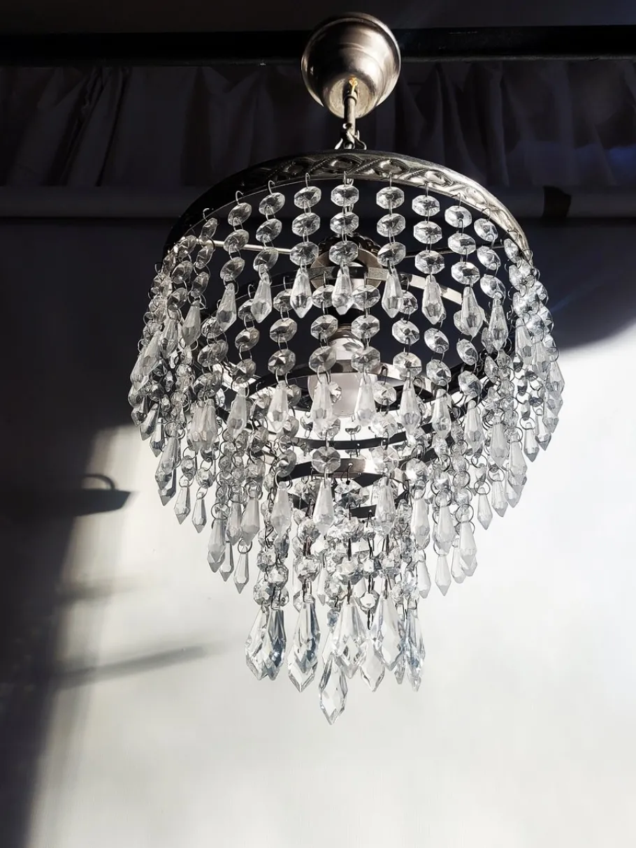 Hot Pamono Chandelier with Pendants, 1970s