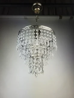 Hot Pamono Chandelier with Pendants, 1970s