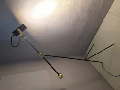 Clearance Pamono Chilum Floor Lamp in Brass and Iron by William Pianta for Nahoor, 2010s