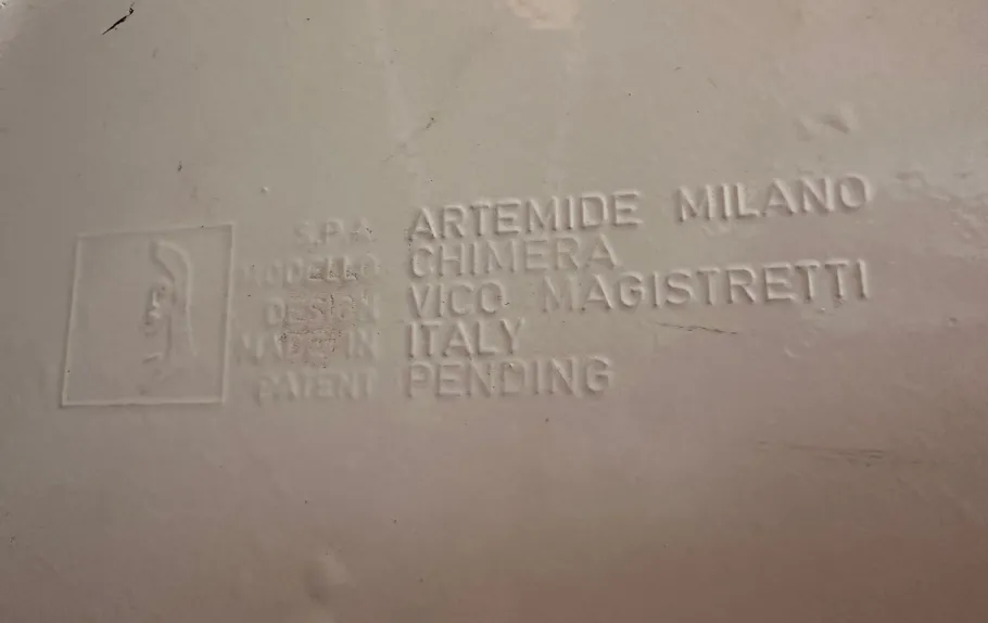 New Pamono Chimera Floor Lamp by Vico Magistretti for Artemide, Italy, 1970s