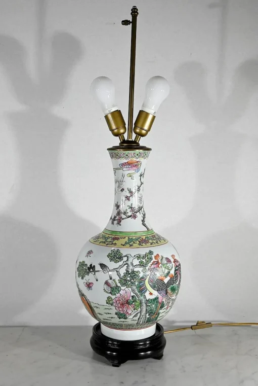 Best Pamono Chinese Porcelain Lamp, 1960