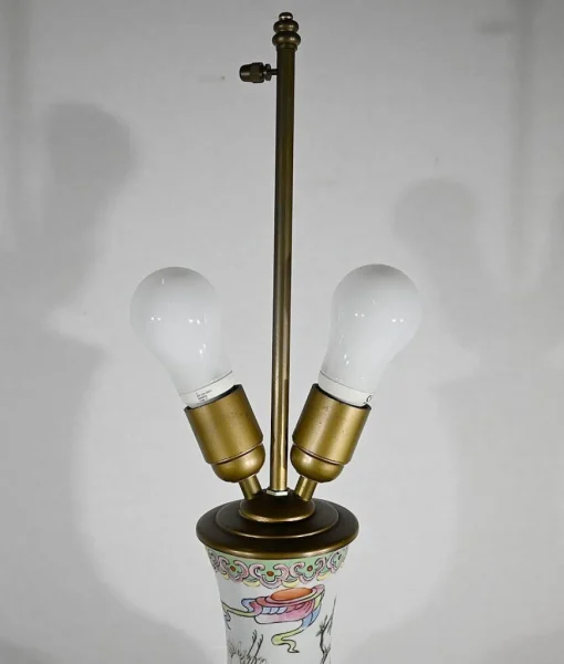 Best Pamono Chinese Porcelain Lamp, 1960