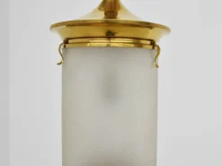 Hot Pamono Chinoiserie Lantern Light attributed to Oscar Torlasco for Lumi, Italy, 1950s
