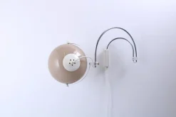 Discount Pamono Chrome Arc Adjustable Wall Lamp from Guzzini, 1970s