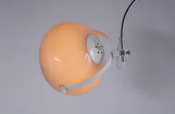 Discount Pamono Chrome Arc Adjustable Wall Lamp from Guzzini, 1970s