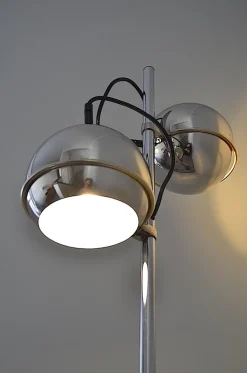 Discount Pamono Chrome Ball Floor Lamp, 1970s