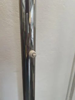 Clearance Pamono Chrome Floor Lamp from Bauhaus, 1970s