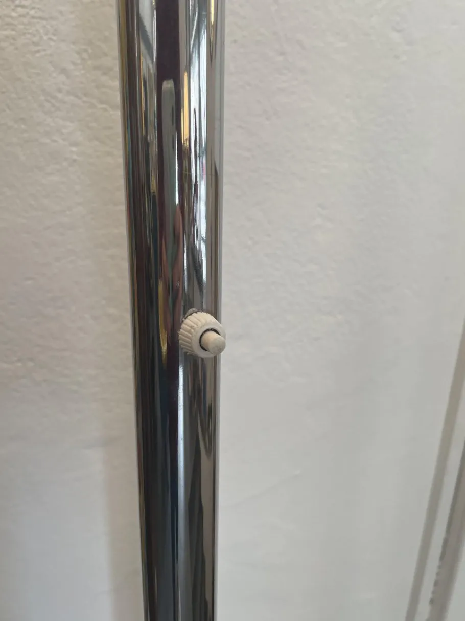 Clearance Pamono Chrome Floor Lamp from Bauhaus, 1970s