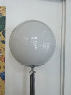 Clearance Pamono Chrome Floor Lamp from Bauhaus, 1970s