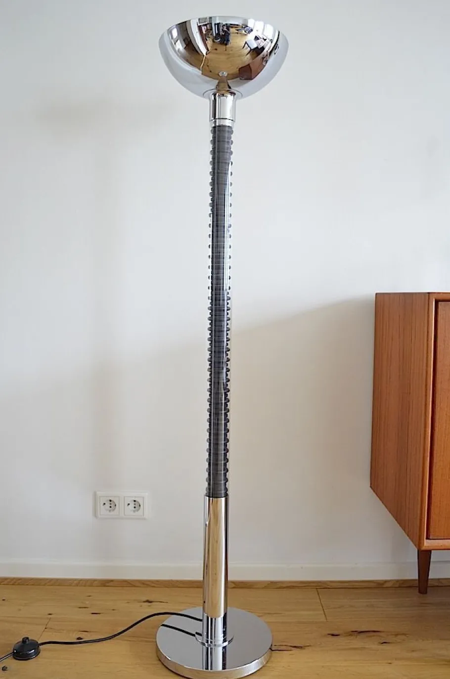 Clearance Pamono Chrome Floor Lamp from Cosack, 1960s