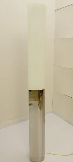 Hot Pamono Chrome Floor Lamp from Luci Italia, 1970s