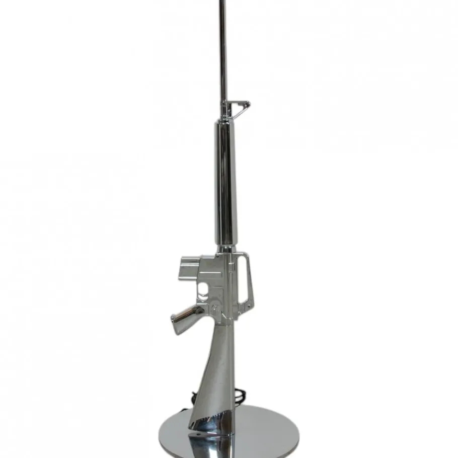 New Pamono Chrome Floor Lamp from Philippe Starck
