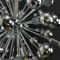 Best Pamono Chrome Sputnik Ceiling Lamp attributed to Cosack, 1970s