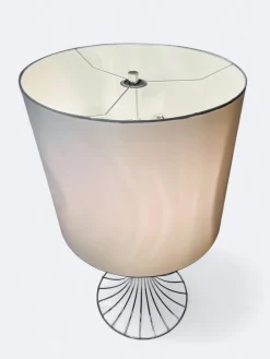 Pamono Chrome Table Lamps by Verner Panton for Fritz Hansen, Denmark, 1960s