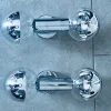 Hot Pamono Chrome Wall Lamps by Motoko Ishii for Staff Leuchten, 1960, Set of 2