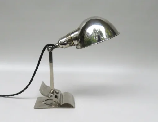 Best Pamono Chromed Clamping Lamp from Hala, 1930s