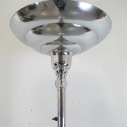Clearance Pamono Chromed French Art Deco Floor Lamp