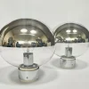 Discount Pamono Chromed Glass Sconces or Ceiling Lamps by Motoko Ishii for Staff, Germany 1960s, Set of 2