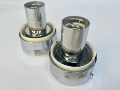 Discount Pamono Chromed Glass Sconces or Ceiling Lamps by Motoko Ishii for Staff, Germany 1960s, Set of 2