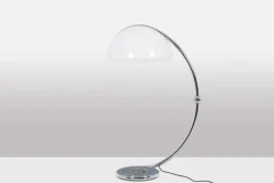 Sale Pamono Chromed Metal Floor Lamp by Elio Martinelli, 1970s