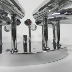 Hot Pamono Chrome-Plated Boulanger 10-Light Ceiling Lamp with from Sciolari, 1960s