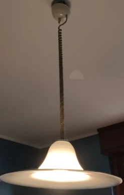 Discount Pamono Cinea Murano Glass Pendant Lamp by Renato Toso for Leucos, 1970s