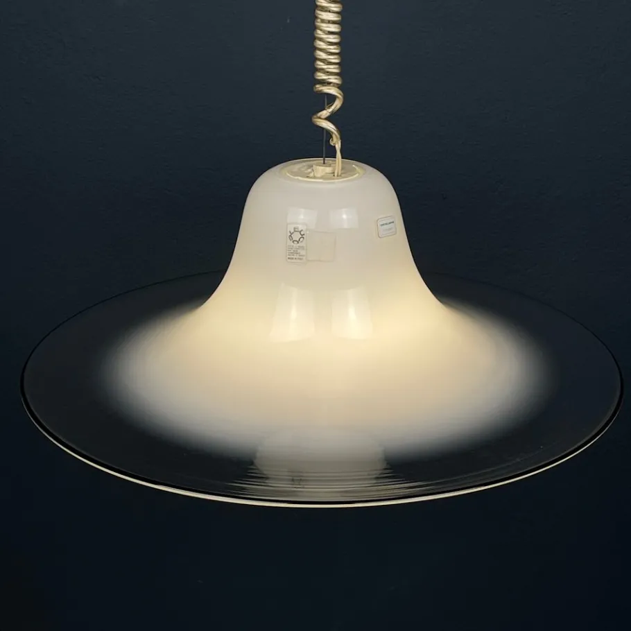 Hot Pamono Cinea Murano Pendant Lamp by Giusto Toso for Leucos, Italy, 1970s