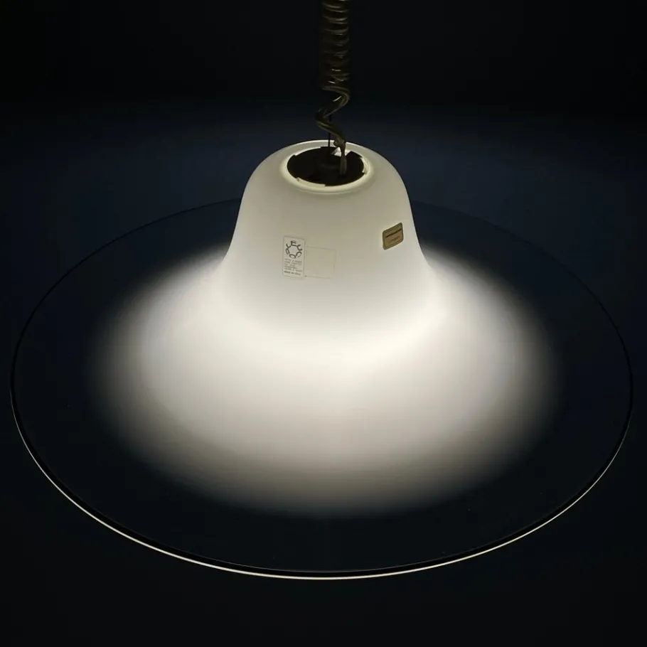 Hot Pamono Cinea Murano Pendant Lamp by Giusto Toso for Leucos, Italy, 1970s