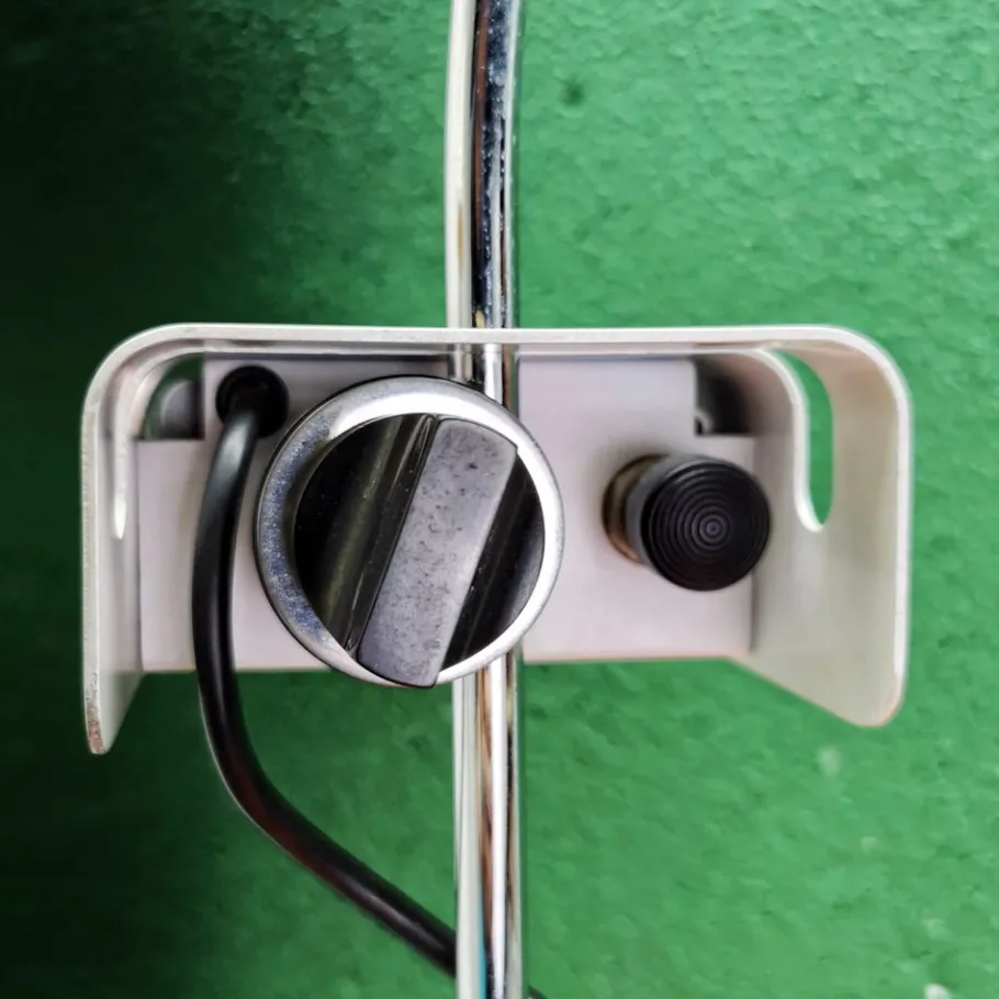Best Pamono Clamp Table Lamp Mod. Spider by Joe Colombo for Oluce, 1960s