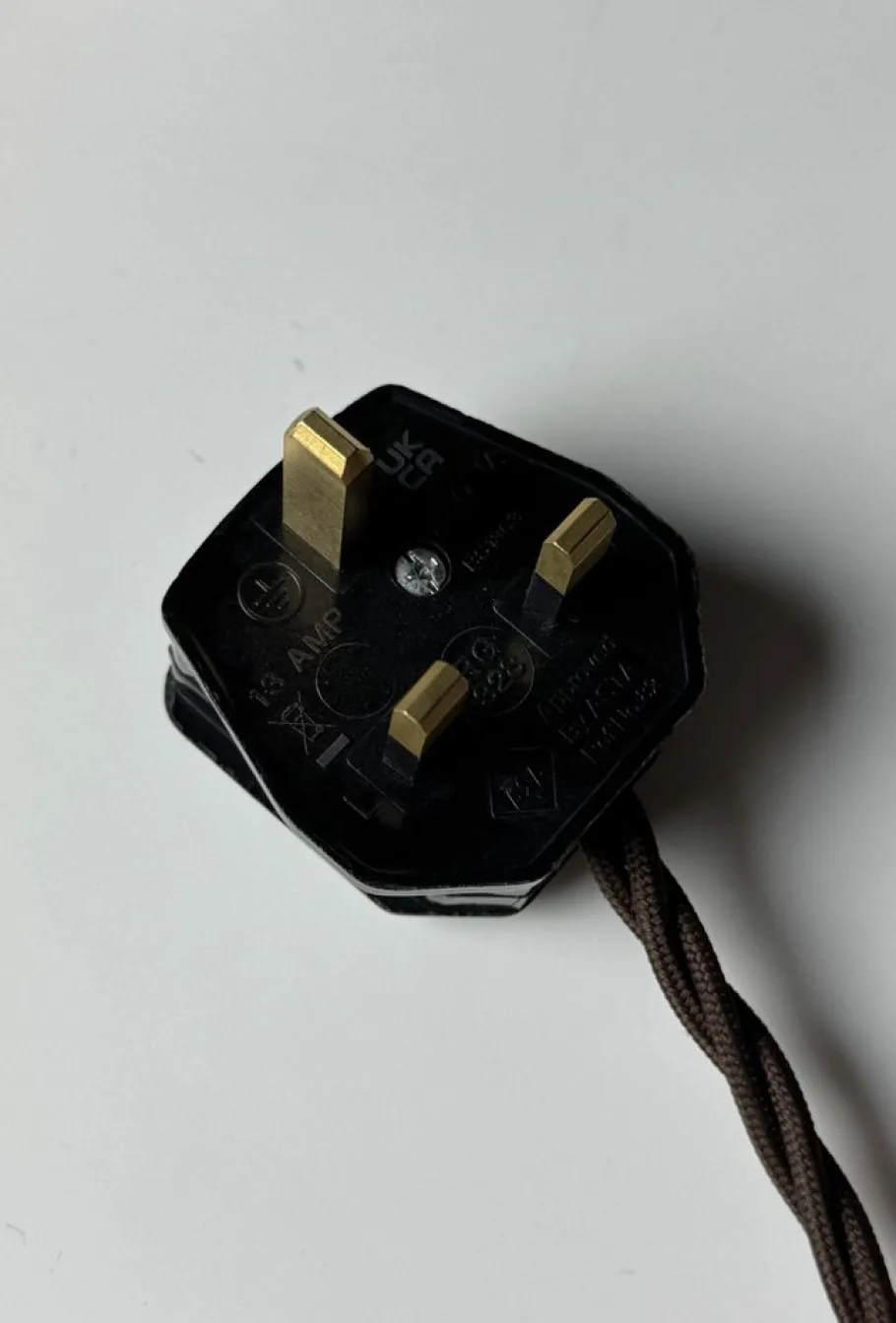 Online Pamono Classic Leather Lamp Base