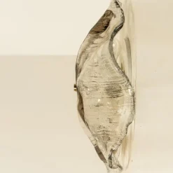 Sale Pamono Clear and Brown Glass Wall Light by J. T. Kalmar for Kalmar, 1965