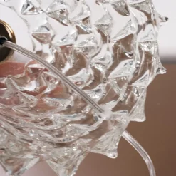 Sale Pamono Clear Rostri Murano Glass Table Lamp