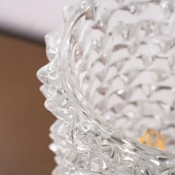 Sale Pamono Clear Rostri Murano Glass Table Lamp