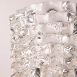 Sale Pamono Clear Rostri Murano Glass Table Lamp