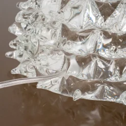 Sale Pamono Clear Rostri Murano Glass Table Lamp