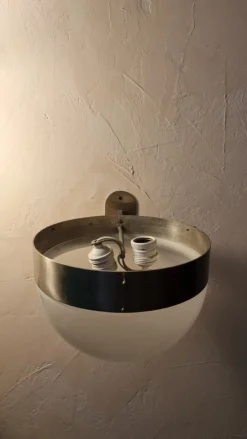 New Pamono Clio Wall Sconces by Sergio Mazza for Artemide, 1963, Set of 2