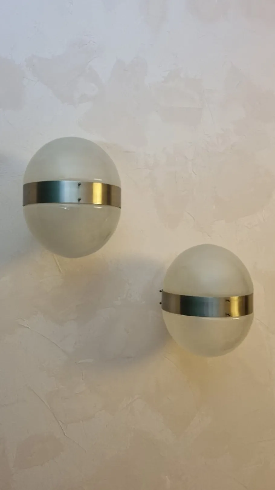 New Pamono Clio Wall Sconces by Sergio Mazza for Artemide, 1963, Set of 2