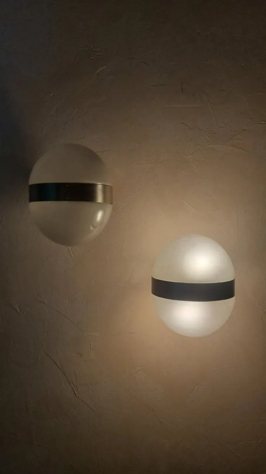 New Pamono Clio Wall Sconces by Sergio Mazza for Artemide, 1963, Set of 2